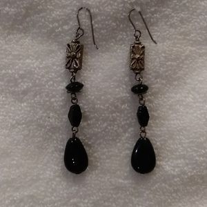 Vintage Multi stone dangle earrings